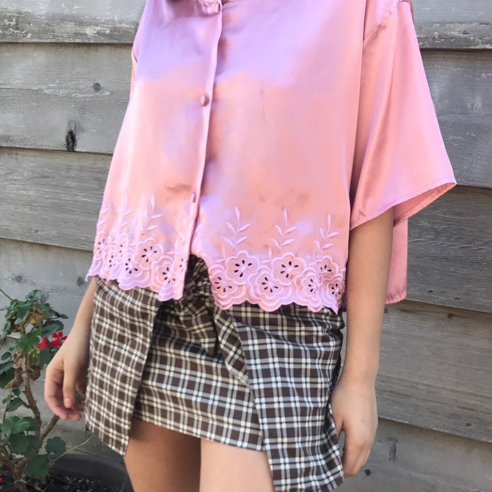 PLAID MINI SKIRT